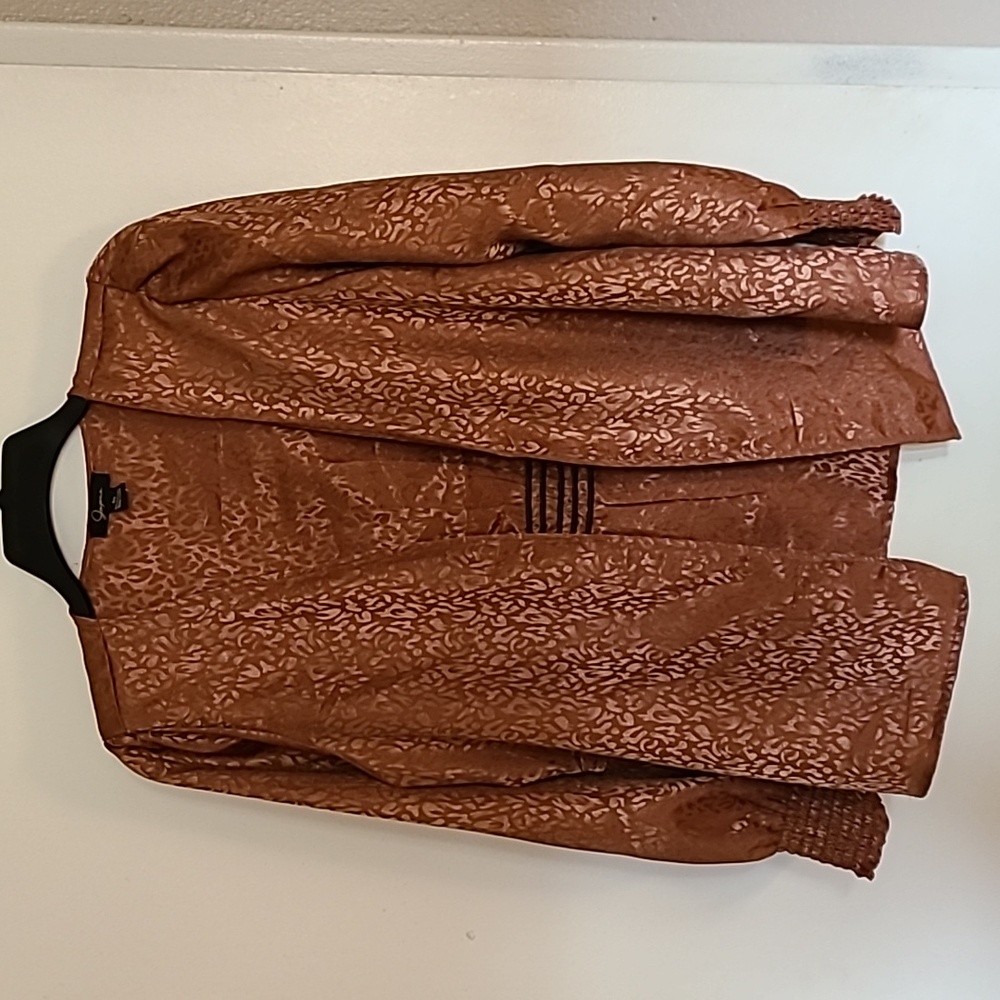 75. JAPNA WOMENS BLOUSE COVER UP SIZE MEDIUM NEW
